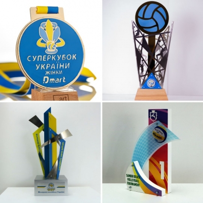 Де купити і як підібрати нагородну продукцію для змагань з волейболу у Львові?